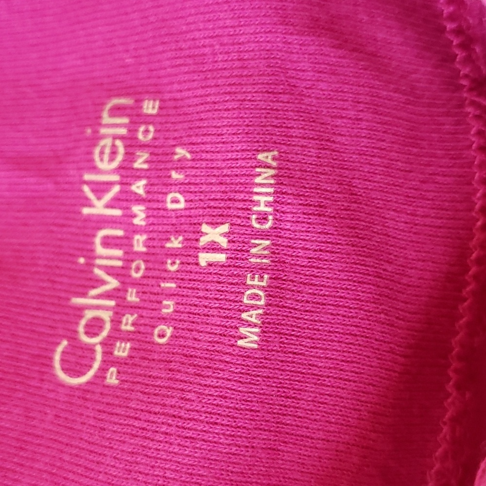 Woumens plus size Calvin Klein hoodie activewear - Picture 3 of 4